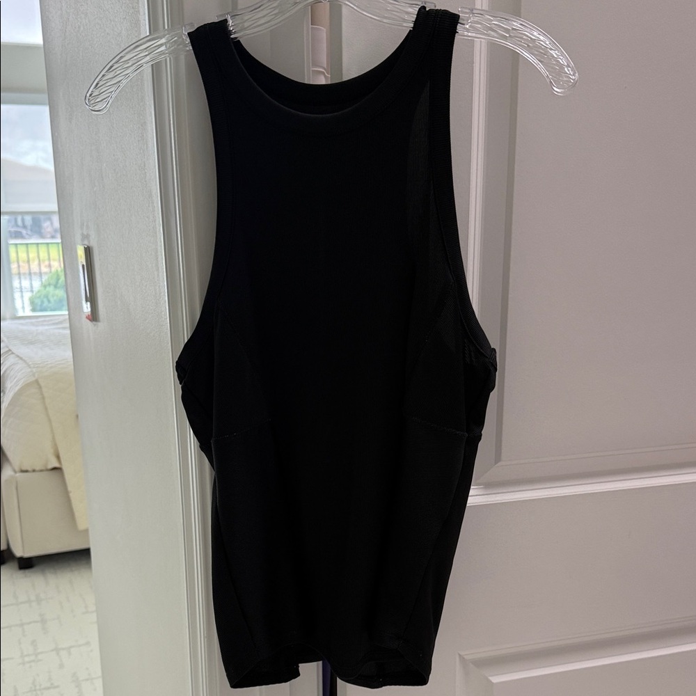 Black Sleeveless Women's Top